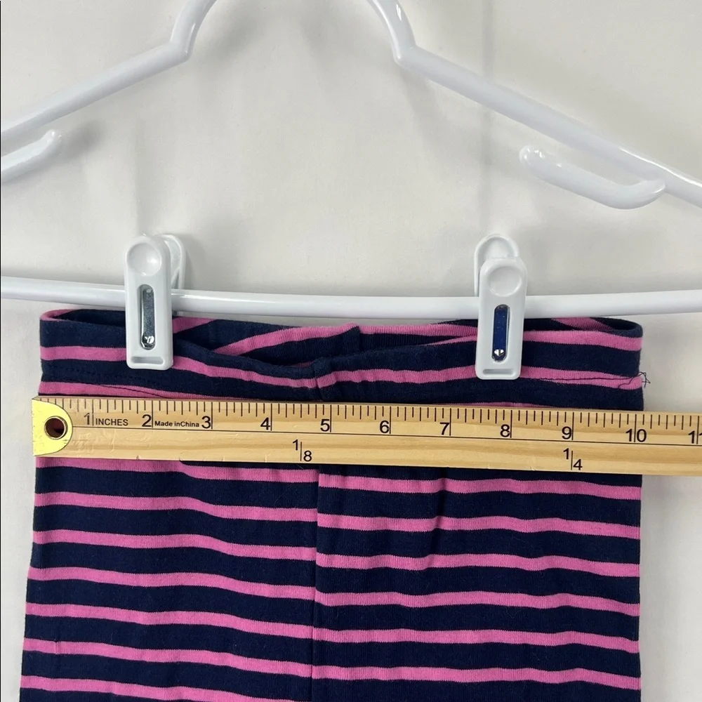 Girl’s Pajama Bottoms - Size 4 to 5 - Pink and Navy Striped